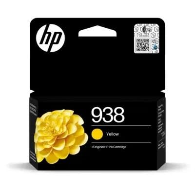 HP Original 938 Ink Cartridge Yellow (4S6X7PE)