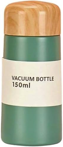 304 Stainless Steel Thermal Mug, 150ml Leakproof Coffee Tea Milk Cup, Portable Travel Mug for Work, Travel, Sports (Mint Green)