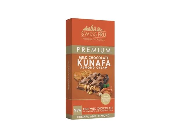 Swiss Fru - Milk Chocolate Kunafa Almond Cream - 150g