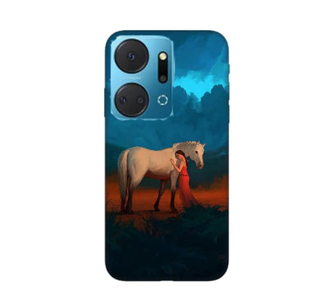 New design number 10103 Silicone Printed mobile case compatible with Honor X7a