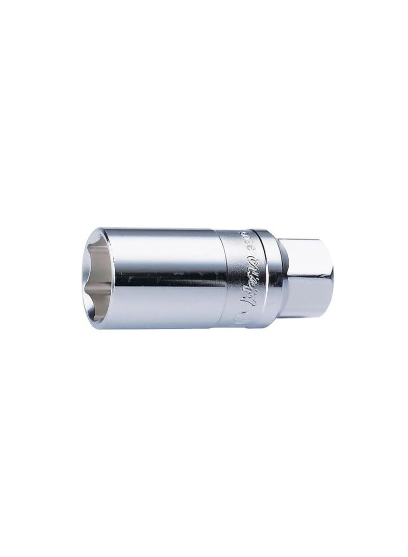 Hans Professional 1/2" Magnetic Spark Plug Socket 21mm Chrome â€“ Model 4305M20.8