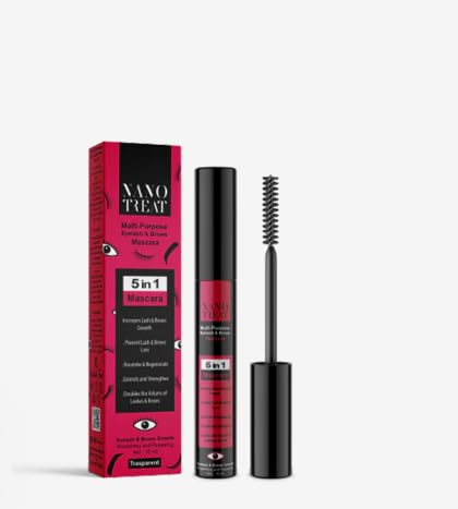 NANO TREAT MULTI-PURPOSE EYELASH & BROWS MASCARA 5IN1ml