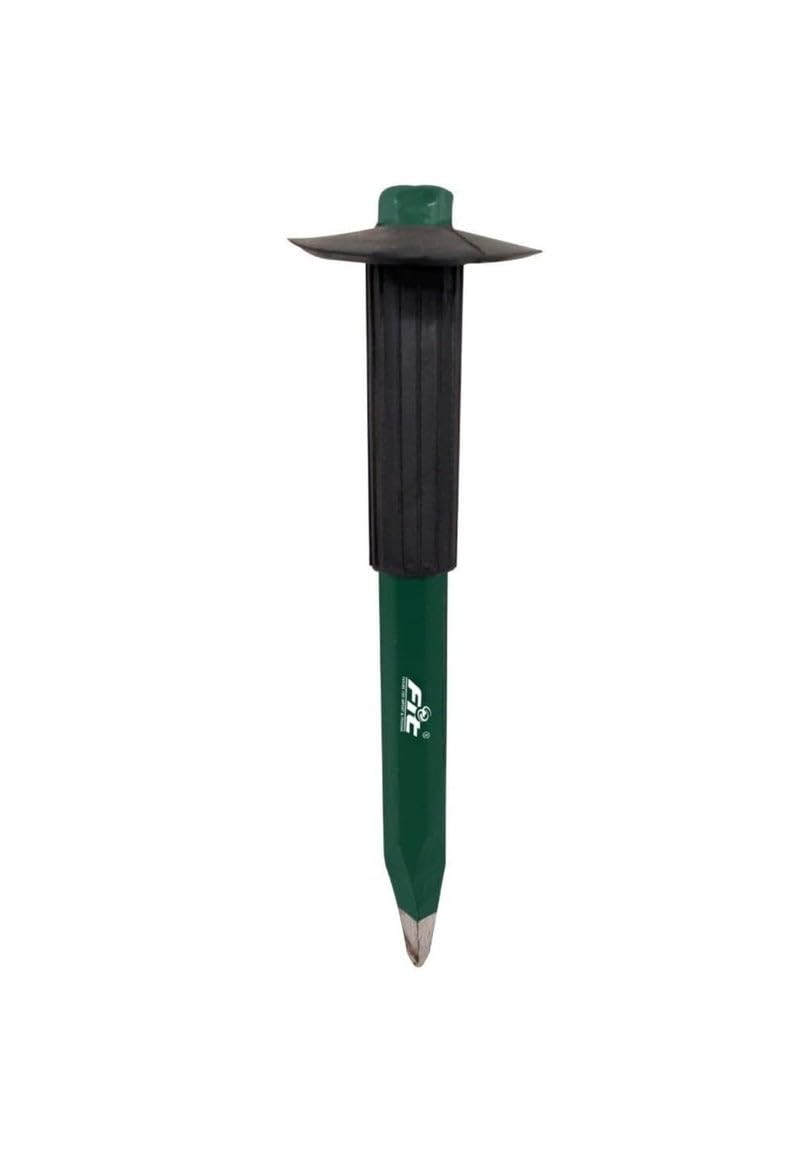 FIT Professional Pointed Concrete Chisel with Hand Guard - 250mm - Model 14412210 - C48 Series