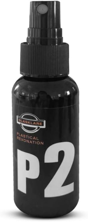 P2 Advanced Plastic and Leather Car Detailing Treatment and Polish - Advanced Formula Spray Liquid for Car Interior and Exterior (2)