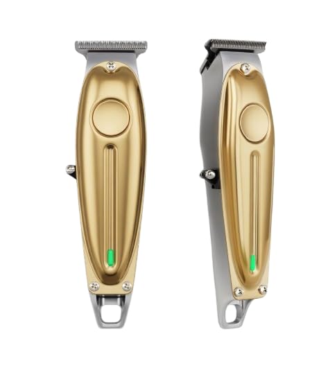 Professional Classic Metal Trimmer, Smart Light Indicator (H)