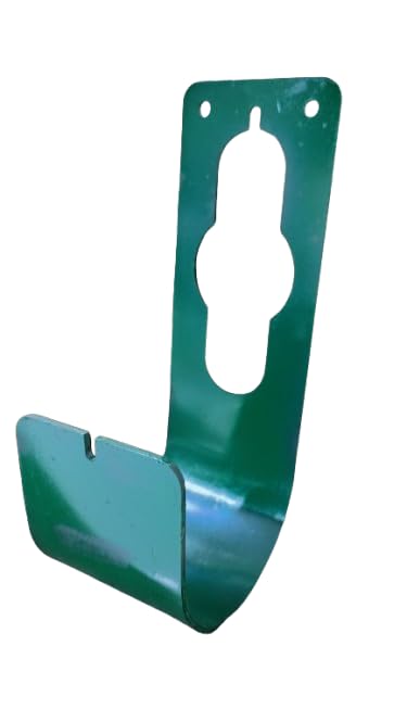 MySouq-Store Garden Hose Hangers Holder, Wall Mount Expandable Water Hose Holders, Heavy Duty Pipe Holder Tidy Hook Support 25MT/50MT for 1/2" and 3/4" Garden Hose (Green)