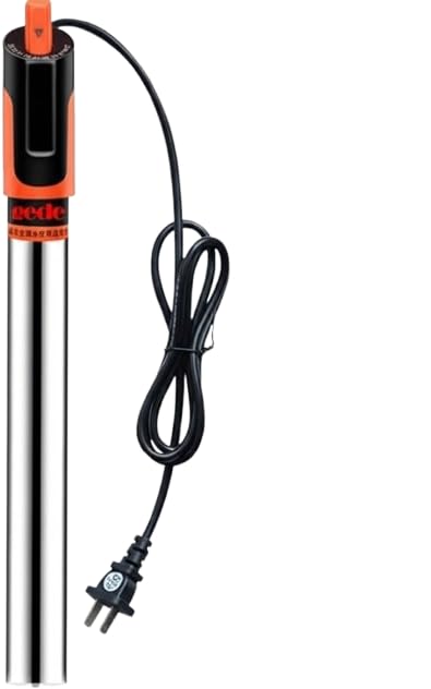 Aquarium Heater Stainless Steel Adjustable 17-35℃ Water Temperature Control for Fish Tank Freshwater Marine 200w
