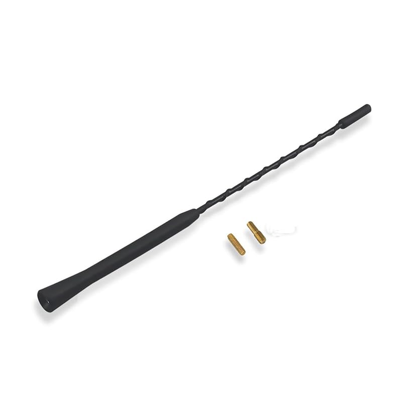 KaberMisr 2020 Car Antenna - Black - Compatible with Most Cars - Antenna Kit for FM/AM Signal Improvement (Length 22.5cm Code:9111)