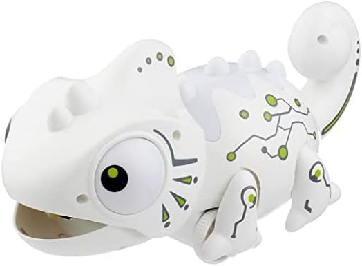 Smart Chameleon Toy - White with 4 Way Move