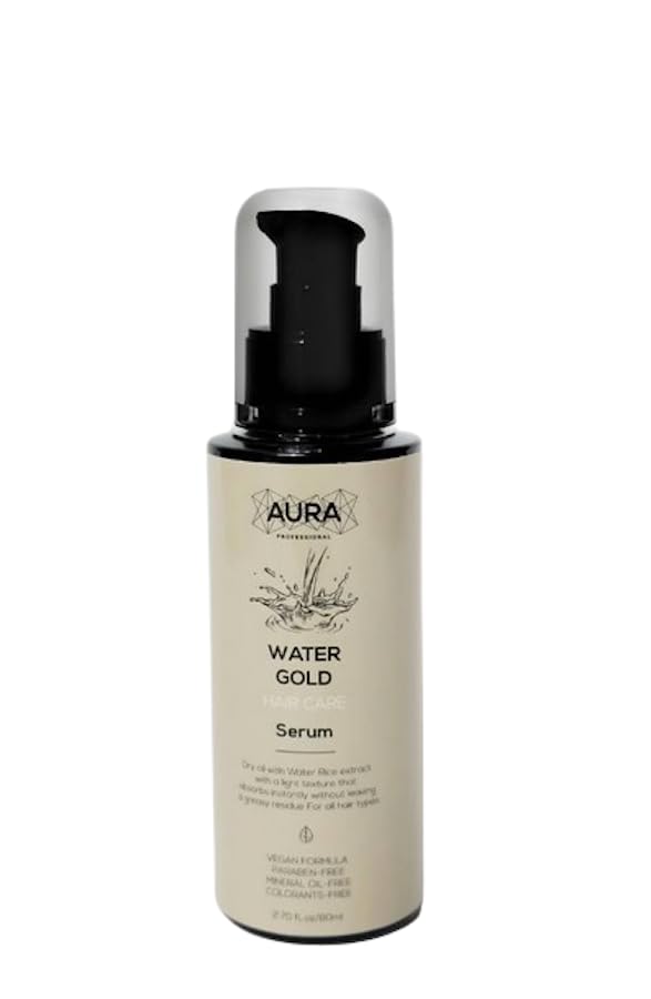Aura professional Water gold hair serum 80 ml