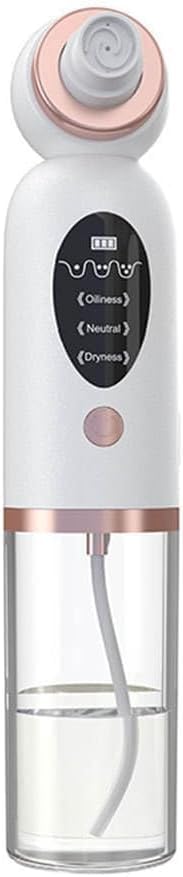 Electric Facial Liposuction Pore Cleaner Blackhead Remover USB Rechargeable Mini Water Bubble System Deep Pore Cleaner Multiple Modes Multiple Suction Heads Skin Care