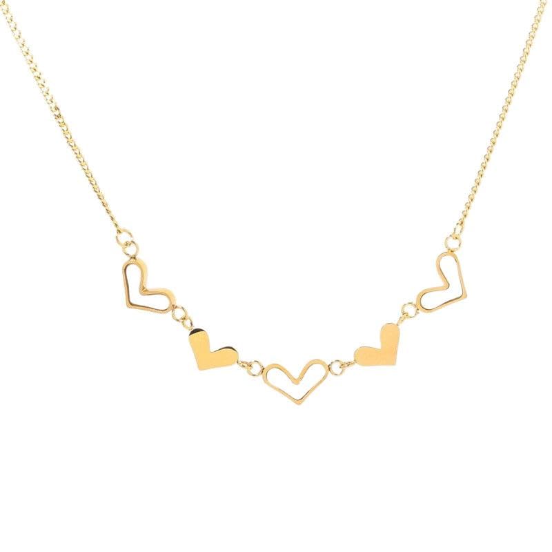 Jewelry - Classy Purple Secret Isabella Shell Heart Necklace, Plated Choker for Women, Thoughtful Gift for Girlfriend's Birthday Celebration