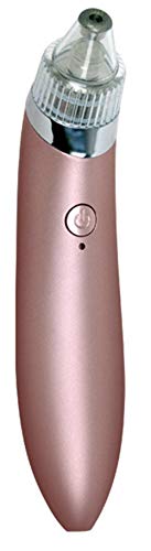 one year warranty_Professional Vacuum Pore Cleanser Blackhead Remover USB Charge Facial cleaning Tool Full Set-Rose Gold