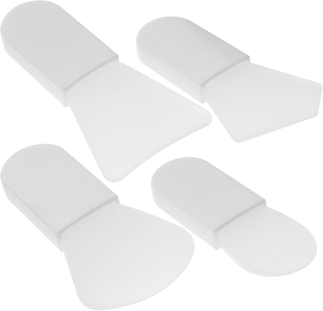 3-Piece Silicone Face Mask Spatula Set for Creams and Lotions with Practical Storage Case Multi-Purpose Cosmetic Skin Care Application Tool