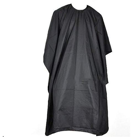 Hairdressing capes Hair cut wraps Hair cutting cloth accessory-Black,f2c