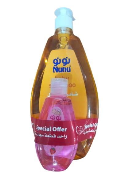 Nunu Baby Shampoo 750ML + Shower Gel 100ML Combo