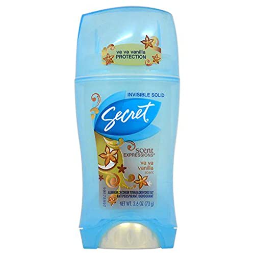Secret Scent Expressions Antiperspirant & Deodorant INVISIBLE SOLID - Va Va Vanilla (73g)
