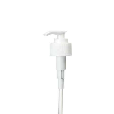 5 Piece Set White Hand Creamy Liquid Pump Plastic Hose 10cm Neck 28mm Pump Shower,School Projects Hand Soap Cleaner Making