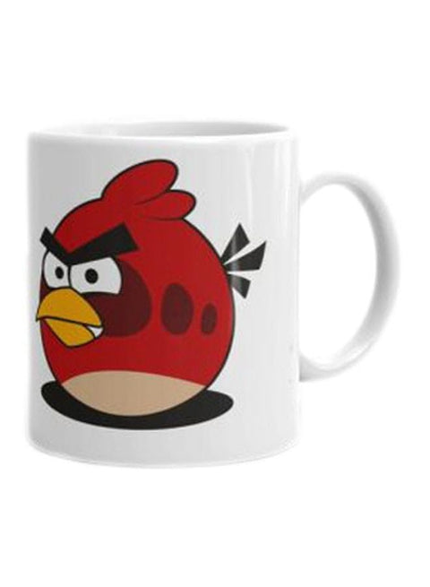 Mug Queen Printed Ceramic Mug White/Red/Black