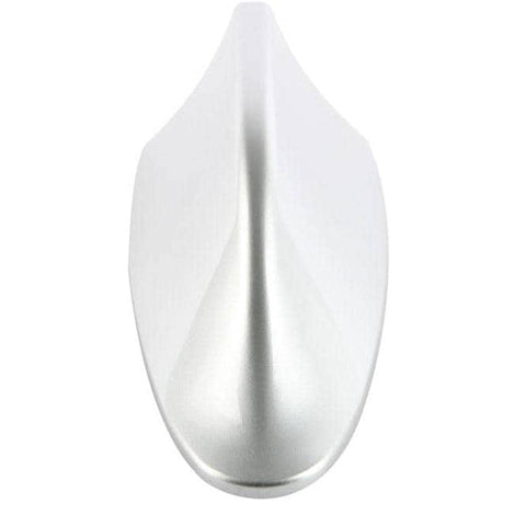 Ariel BMW Fin for All Cars with Transmitter to Strengthen Radio Signal, Silver