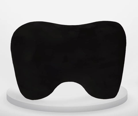 HT Medical Car Seat Headrest Neck Pillow, German Memory Foam (Black)