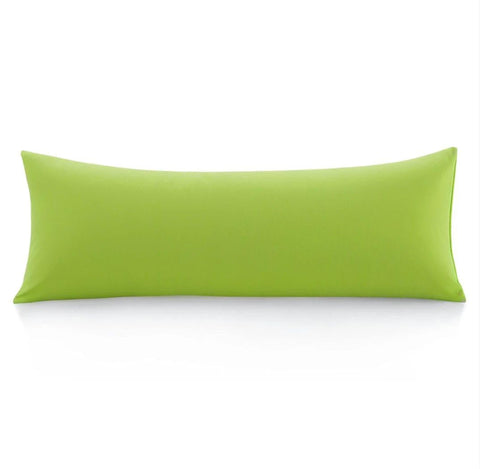 Khoyot Cotton Long Pillow Case 100cm - Apple Green