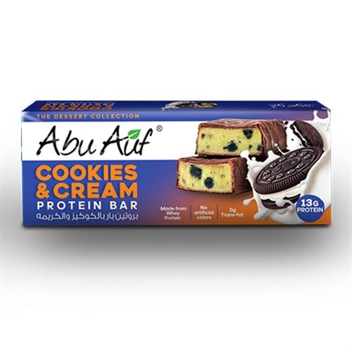 Abu Auf Protein Bar Cookies & Cream 50 gm