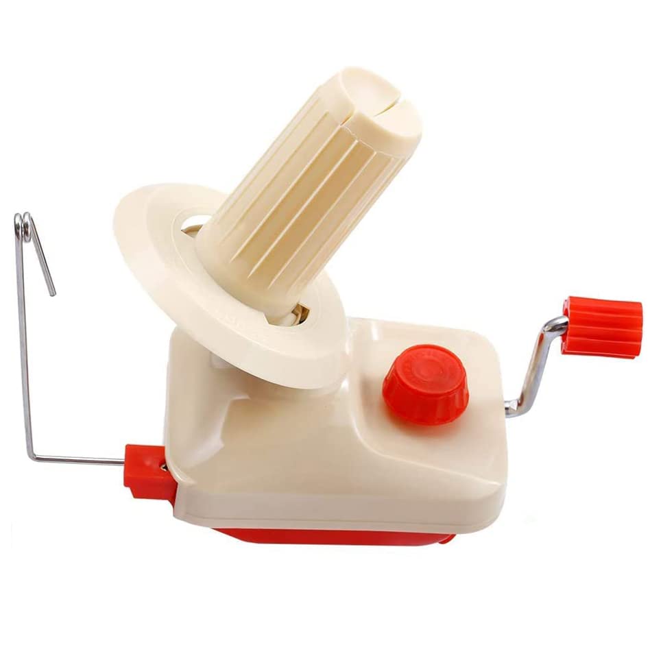 Yarn Ball Winder, KASTWAVE Hands Operated Swift Yarn, Fiber String Ball Wool Winder Machines for Wool Fiber Clothing Crafting Home Office Art Handicraft Use, Easy to Set Up and Use