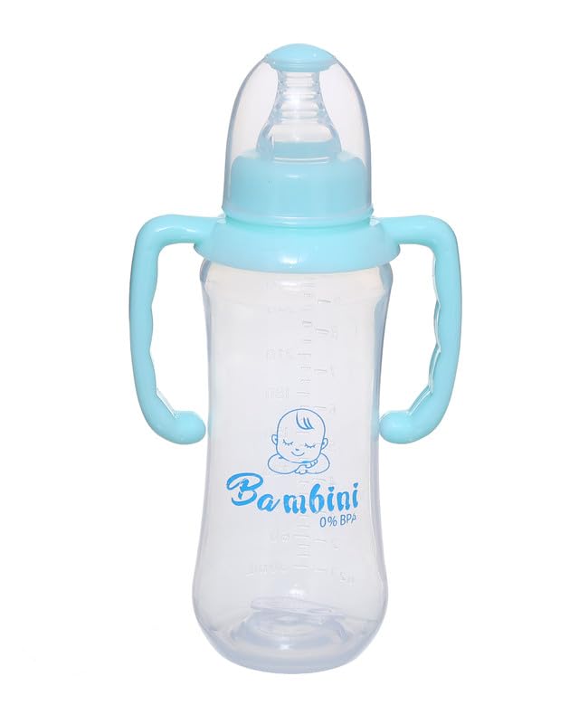 Baby Feeding Bottle With Handle, 270 Ml, Mint DR-A-500