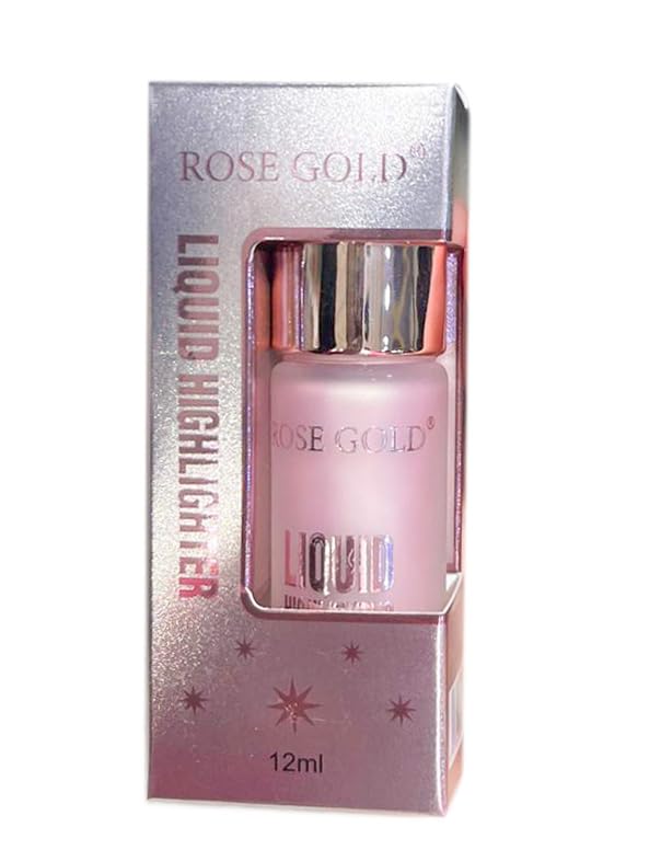 Liquid Highlighter, 12 ml, 1104 Glitter, Natural Illumination Skin 02