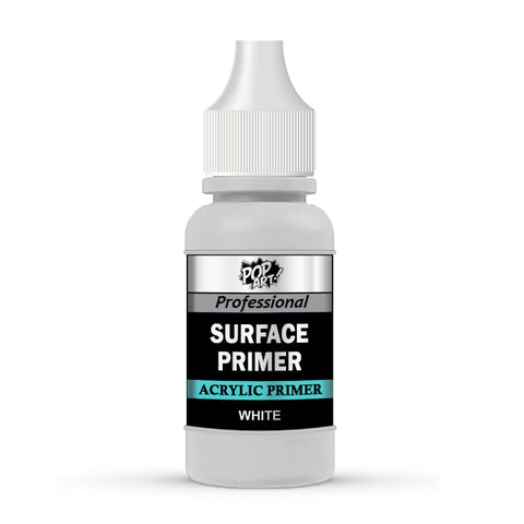 POP ART Surface Primer 30 ml with Dropper Bottle (White)