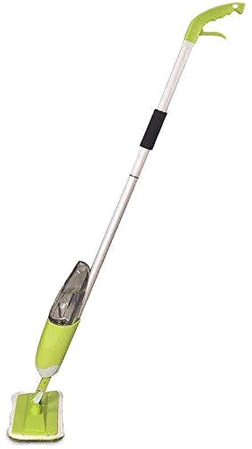 Spray Mop with Microfibre Cleaning Pad (Green)