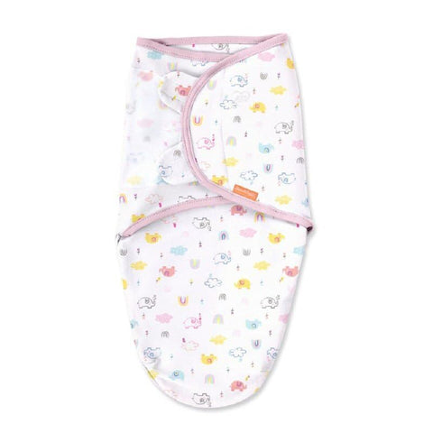 Swaddles Newborn Baby Swaddle 100% Cotton Sleep Better Reduce Crying Baby Wrap (Random Color Girls)