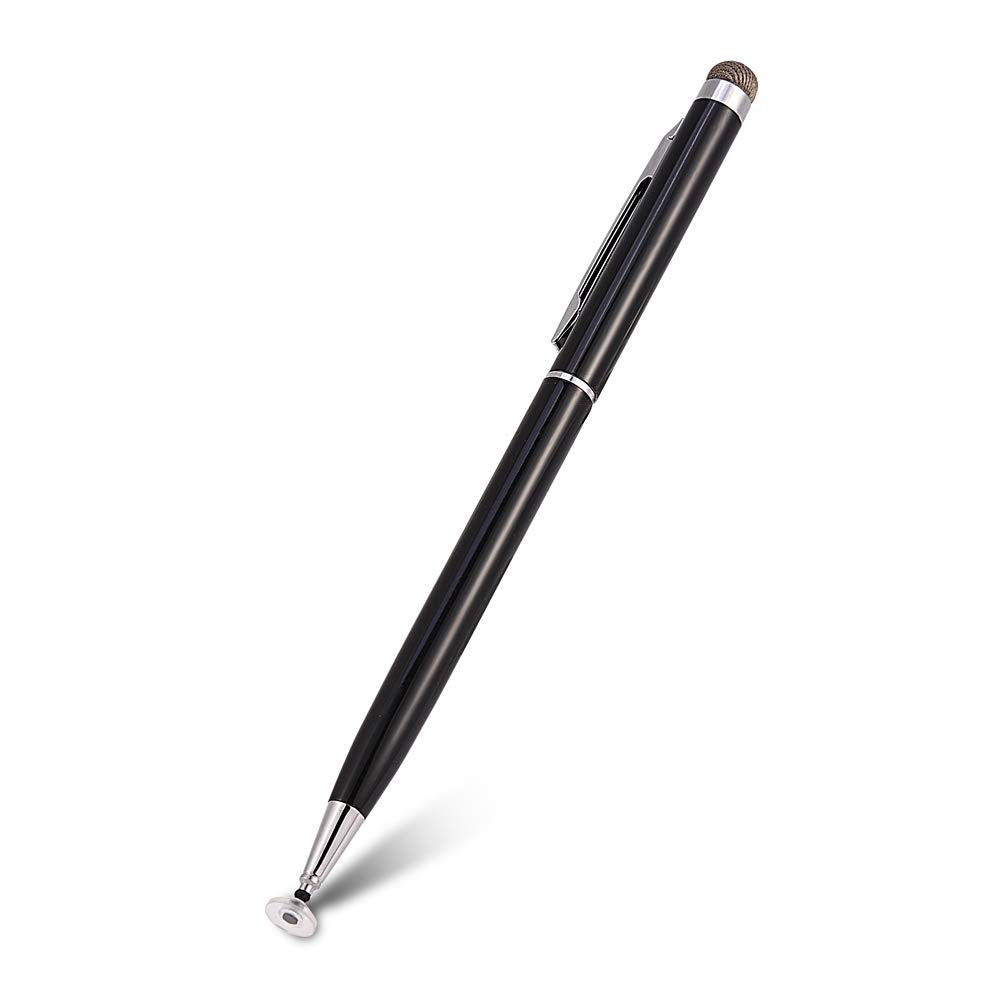Sorandy Universal Stylus Pen, Capacitive Touch Screen Pen with Rubber Suction Cup, Compatible with Tablet, Smartphone, Capacitive Touch Screen Devices (Black)