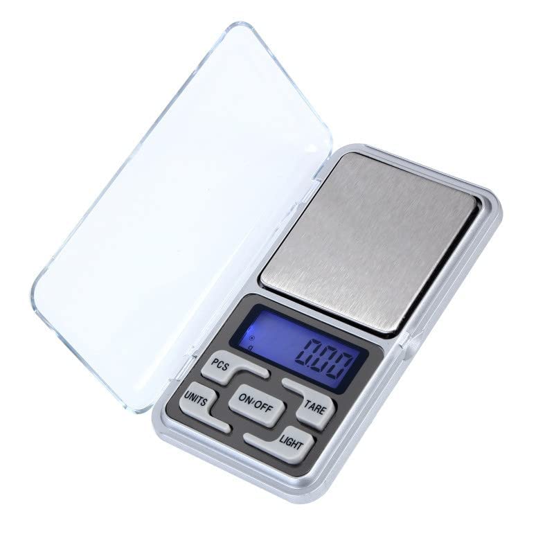 Digital Pocket Scale Portable, 200g/0.01g Mini Jewelry Scale, PCS Counting Small Digital Scale, Kitchen Scale Weight Grams OZ, Food Scale with Tare Function