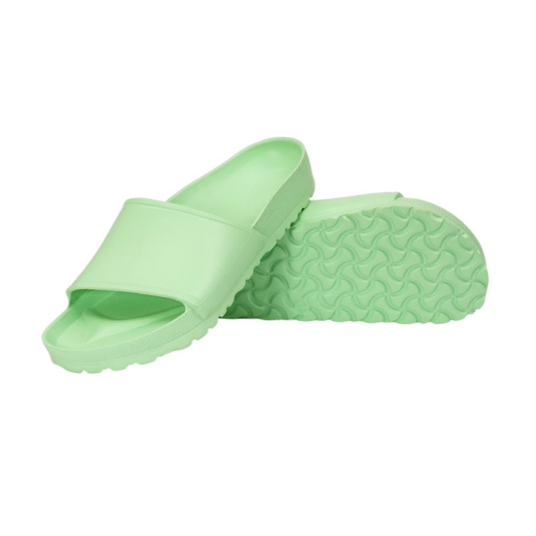 Albo Slipper Splash Green Ash