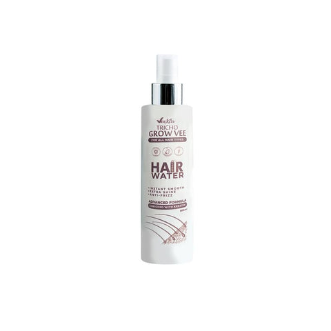 Tricho Grow Vee Hair Water Spray | Moisturize and soften hair in 10 seconds | For all hair types | no heat needed | Powered by Aquaxyl, Keratin, Rosemary extract | 200ml