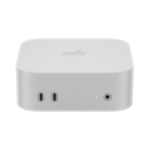 for Apple Mac Mini 2024 Computer Host Silicone Case Shock Resistant Protection (transparent)