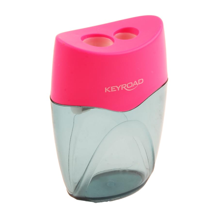 Keyroad Sharpener 2 Holes Transparent Reservoir Model KR972388