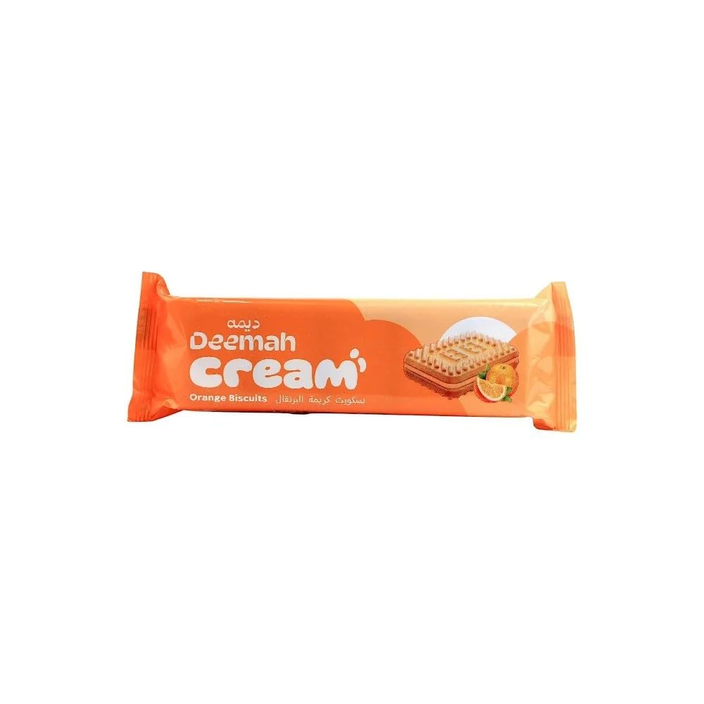 Deemah Orange Cream Biscuit 68 g