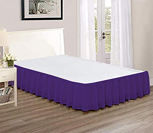 Tigers Trade Lines A skirt and mattress for a dark red bed with ruffles 2 s from My Wedding