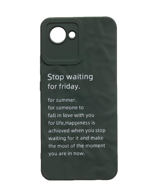 Plastic Back Cover For Realme C30 Olive GR-N-37310101