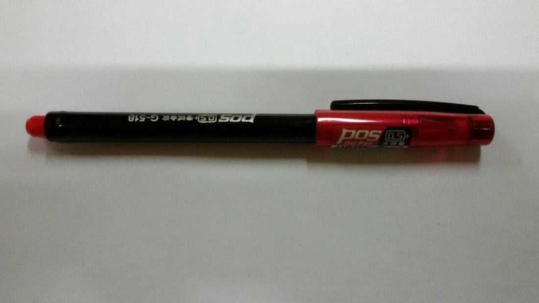 GEL Pen-.5MM-RED- PACK OF 12 PenS