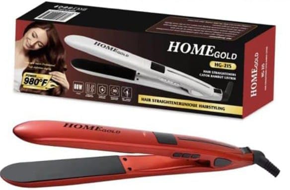 Salon Quality Hair Straightener with 980°F Heat Fast Heating HG-215