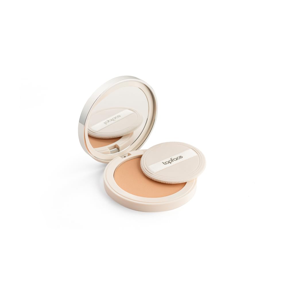 Super Match 24 Hour Moisture Powder Foundation Full Coverage Infused with Hyaluronic Acid (008)