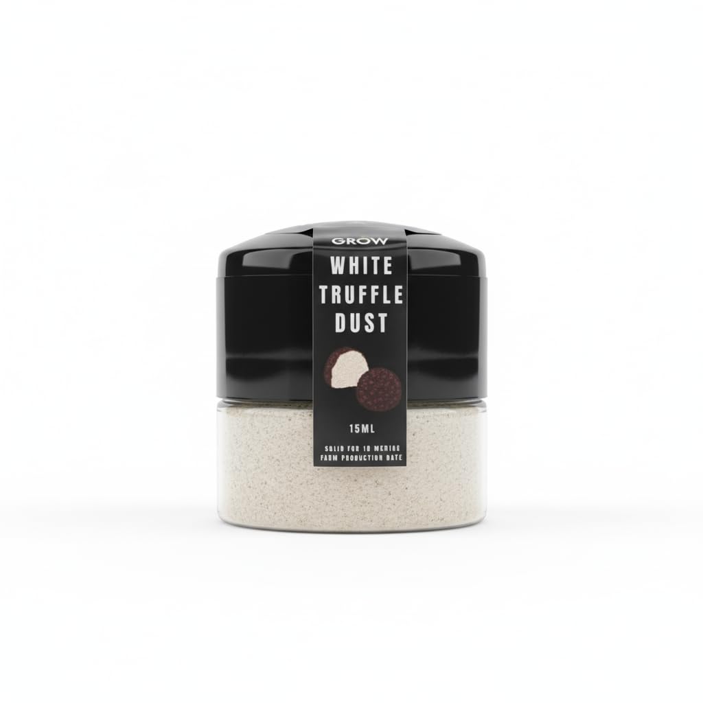 Premium White Truffle Dust Seasoning – 15g | Gourmet White Truffle Powder | Fine Culinary Sprinkle for Pasta, Risotto, Eggs & Salads