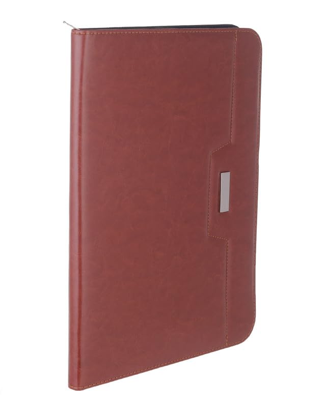 3A Portfolio C2507 Leather Zipper Card Holder Calculator 34X25X2 CM - Havan
