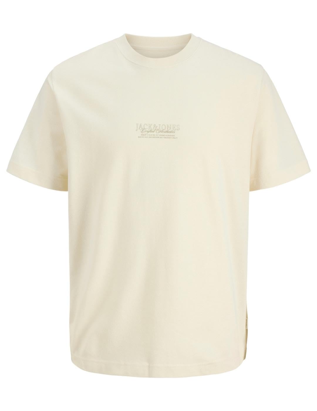 JACK & JONES Mens JORBLEECKER AOP BOX TEE SS CN T-Shirts & Tops