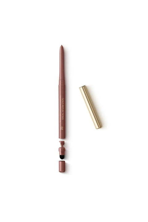 kiko gold reflections 10h wear graphic eyeliner&kajal 02oasis bronze