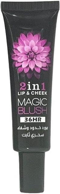 EVERBEAUTY 2 IN 1 lip and cheeks MAGIC BLUS- Tint Dream Blush - Nourishes & Repairs Skin, Long Lasting, Water Based Formula For a Seamless Creamy Matte Finish, For Sensitive Skin, 35ml